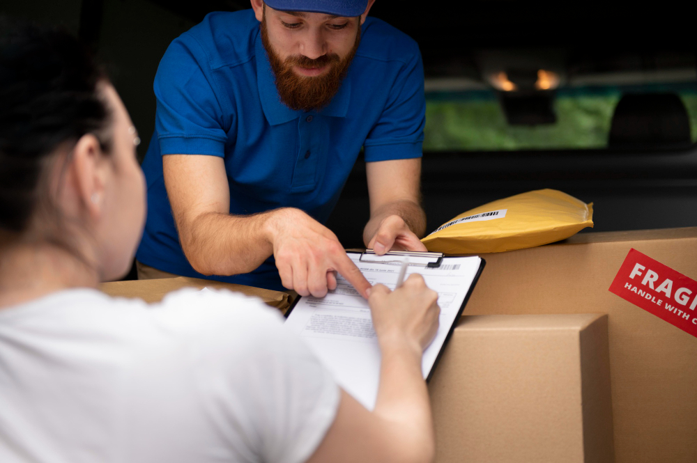 handling and transporting packed fragile items